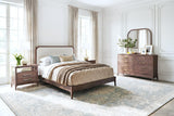 Avery Arched Upholstered Bed