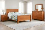Justine Panel Bed with Footboard Storage