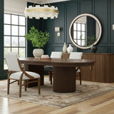 Aria Solid Top Double Pedestal Table
