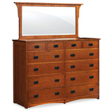 Prairie Mission 12-Drawer Bureau