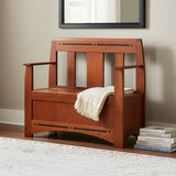 Aspen Small Storage Bench with Inlay
