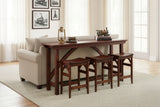 B&O Railroad© Trestle Bridge Backless Stationary Barstool