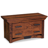 B&O Railroad© Trestle Bridge Blanket Chest