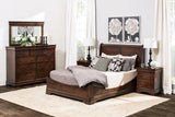 Louis Philippe Deluxe 2-Drawer Nightstand