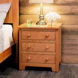 Shaker 3-Drawer Nightstand