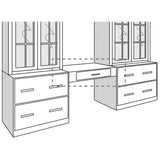 Variable Bridge Base Unit with Convertible Drawer