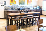 Community Backless Stationary Barstool