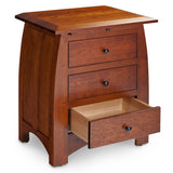 Aspen Nightstand with Drawers and Inlay