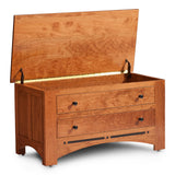 Aspen Blanket Chest with False Fronts and Inlay