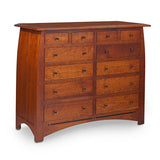 Aspen 12-Drawer Bureau with Inlay