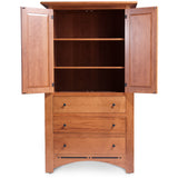 Aspen 3-Drawer Wardrobe with Inlay