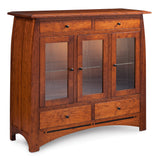 Aspen 3-Door Dining Cabinet with Inlay