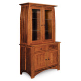 Aspen Closed Hutch with Inlay, Medium