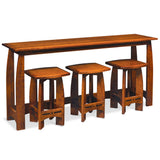 Aspen Console Bar Table, 72"