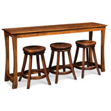 Loft Console Bar Table, 72"