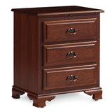 Classic Deluxe 3-Drawer Nightstand