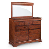 Louis Philippe 9-Drawer Bureau