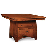 Aspen Island Table with Inlay