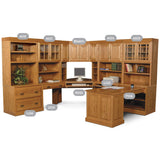 Top Corner Unit with 4 Doors