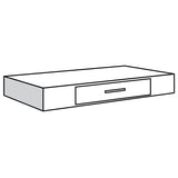 Variable Bridge Base Unit with Convertible Drawer