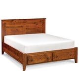Shenandoah Bed with Footboard Storage