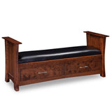 Loft 2-Drawer Santa Fe Bench