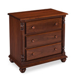 Savannah 3-Drawer Nightstand, Extra Wide
