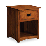 San Miguel Nightstand with Opening on Bottom