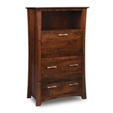 Loft Laptop Cabinet with File Drawer